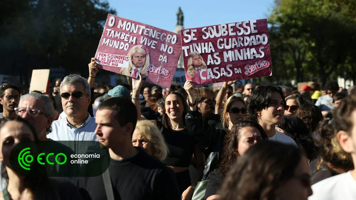 Lisbon ve Porto’da Binlerce Kişi Konut Maliyetine Karşı Sokaklara Çıktı